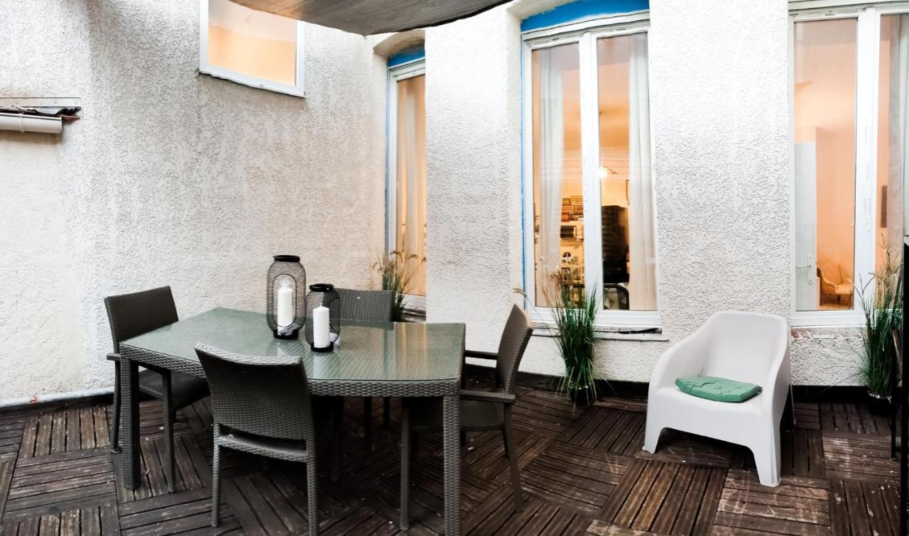 L'Echappee Belle - Terrasse 25M2 - Centre Ville - Lit Queen Size Saint-Quentin (Aisne) Luaran gambar